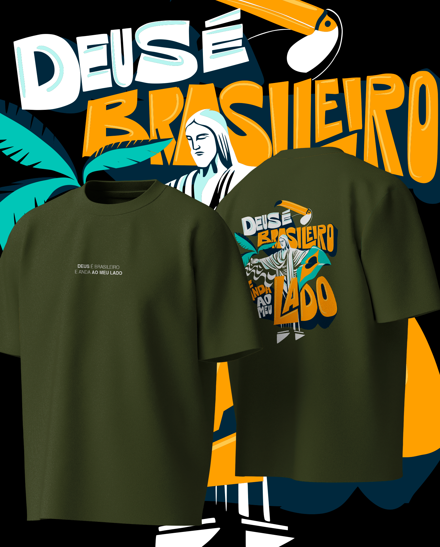 Oversized Deus é Brasileiro e Anda ao Meu Lado